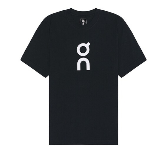 On Running Black T-Shirt for Women - Picture 1 of 4